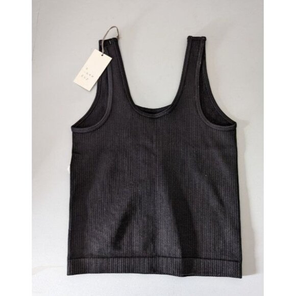 A New Day Women's Seamless Slim Fit Tank Top Black Size Small - Picture 1 of 9